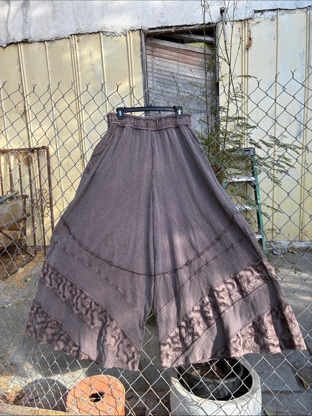 Free People Movement Field Of Dreams Purple Haze Size L NWT Pants Sold As Is